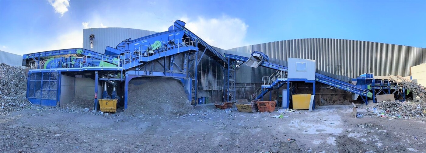 RDF Processing Refinement Plant installed for Fletchers Waste Management in Sheffield, UK